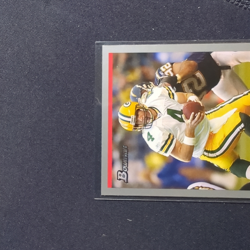 2004 Bowman Chrome - #1 Brett Favre/Green Bay Packers NR MT - Picture 7 of 10
